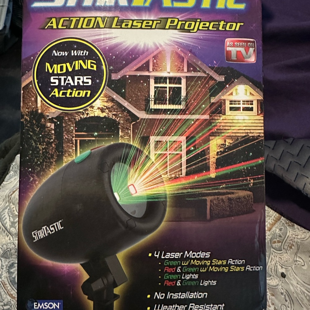 Startas Action Laser Projector - Multicolor - Picture 2 of 3